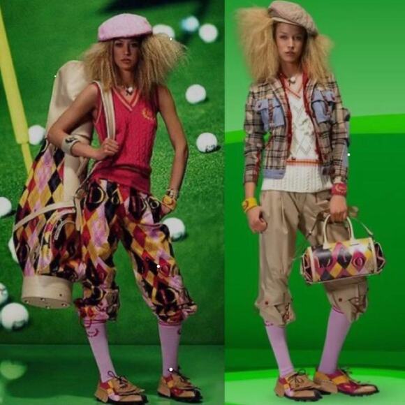 VTG Christian Dior Pink Logo Terry Cloth Sweat Band Sport Wristband Bracelet - Picture 5 of 13